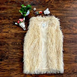 I LOVE H81 Los Angeles California Shag Vest